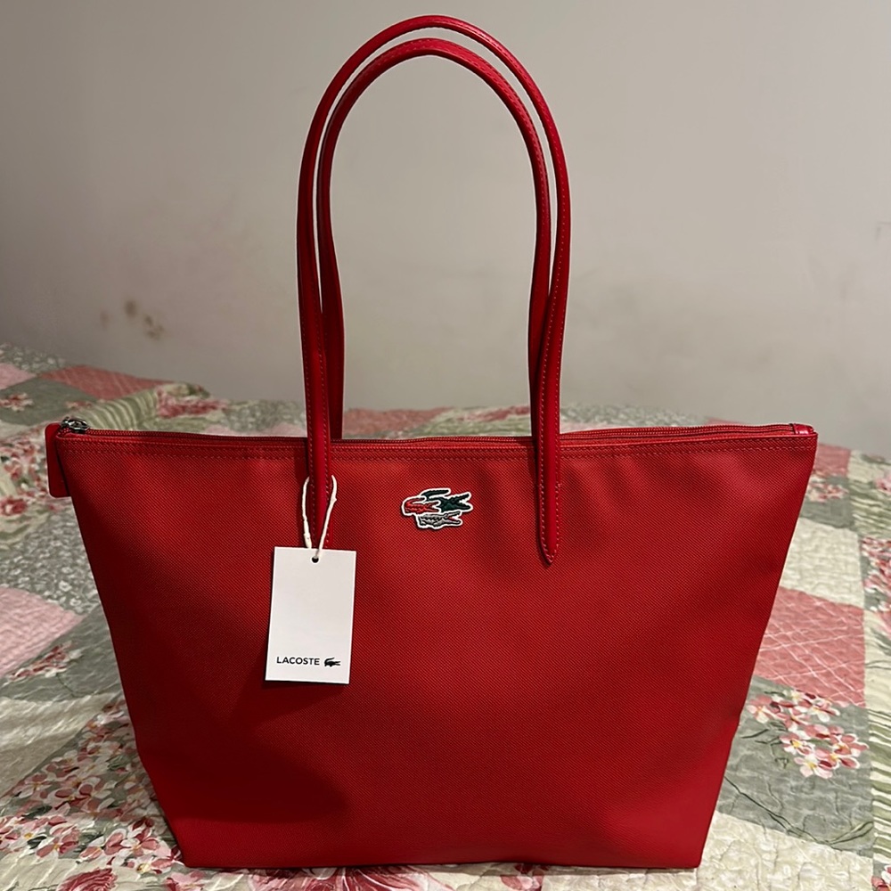 NWT LACOSTE Tote Bag